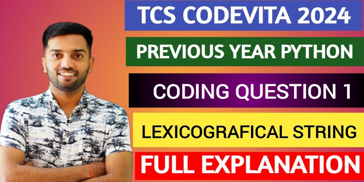 TCS Codevita Coding Question