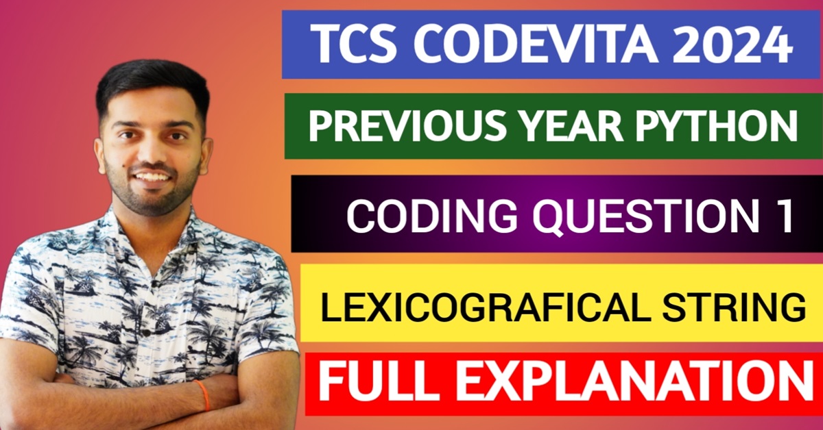 TCS Codevita Coding Question